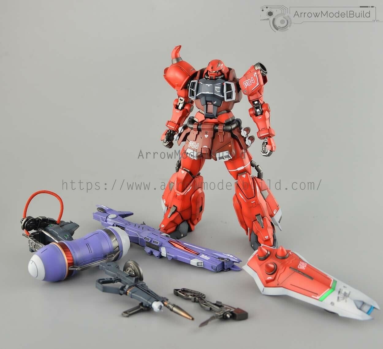 ArrowModelBuild Gunner Zaku Warrior Built & Painted MG 1/100 Model Kit