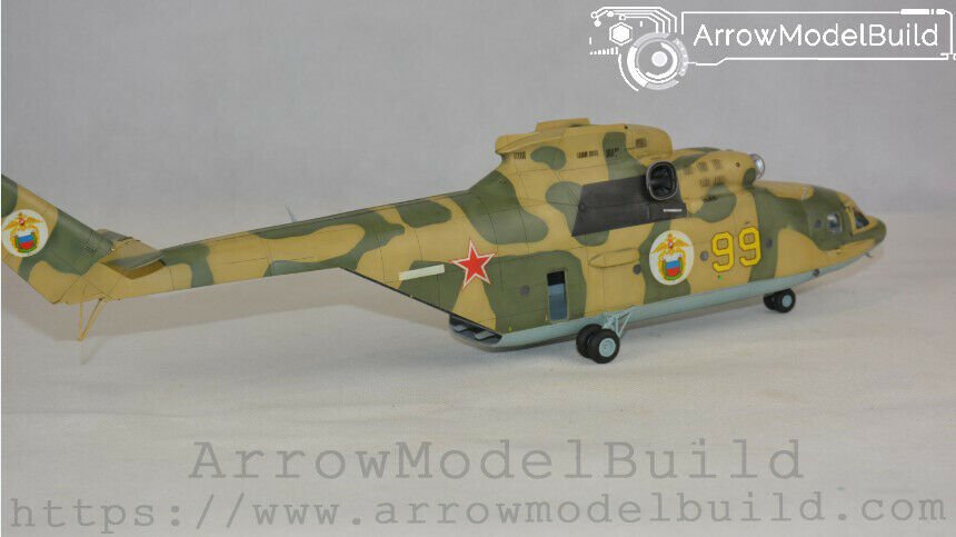 ArrowModelBuild Russian Mi-26 Halo Helicopter Built & Painted 1/72 Model Kit