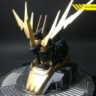 ArrowModelBuild Unicorn Gundam Banshee Head Stand Built & Painted 1/48 Model Kit