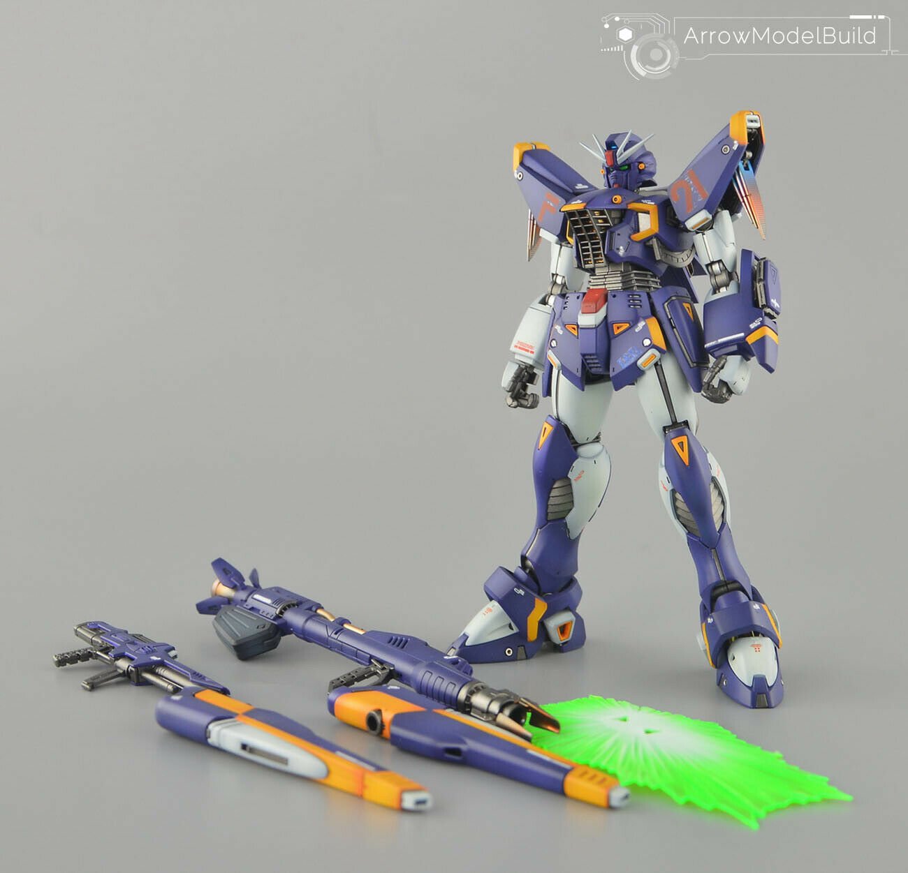 ArrowModelBuild F91 Gundam (Harrison Madin ) Built & Painted MG 1/100 Model Kit
