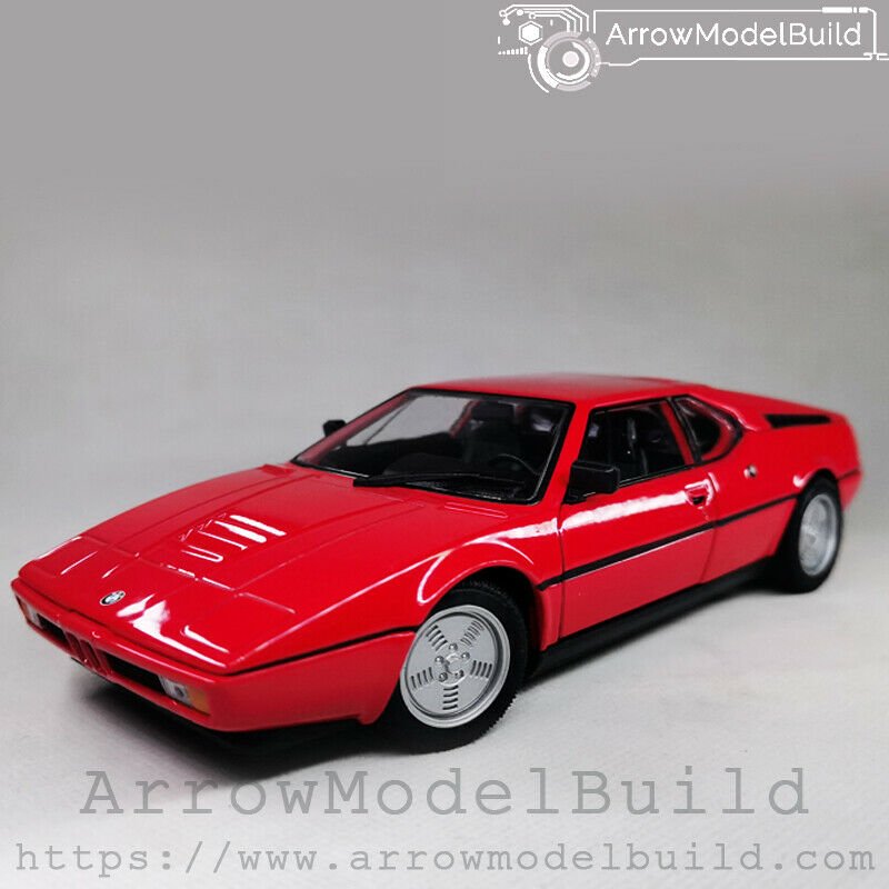 ArrowModelBuild BMW M1 (Original Balkan Red) Built & Painted 1/24 Model Kit