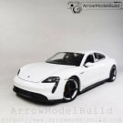 ArrowModelBuild Porsche Taycan Turbo S (White) Built & Painted 1/24 Model Kit