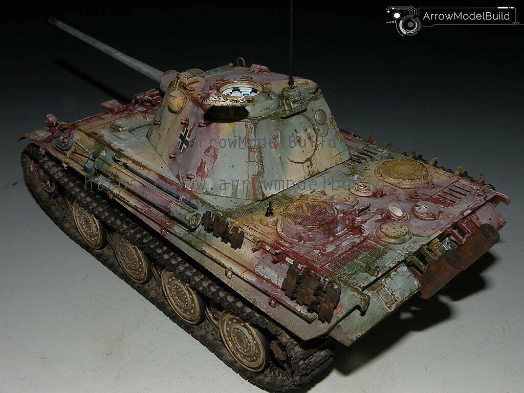 ArrowModelBuild Panther F Tank Built & Painted 1/35 Model Kit