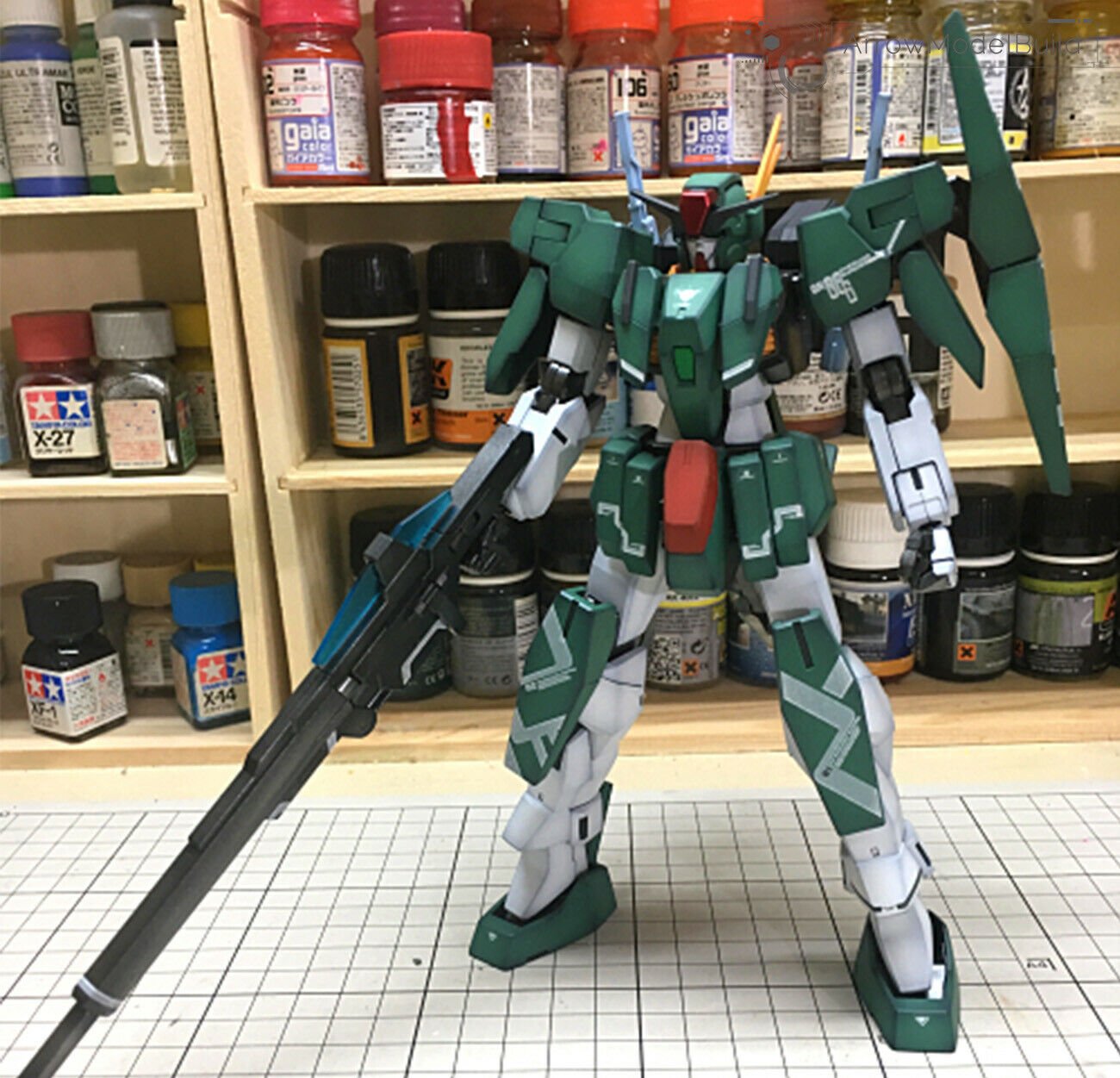 ArrowModelBuild Cherudim Gundam Built & Painted Gundam 00 1/100 Model Kit
