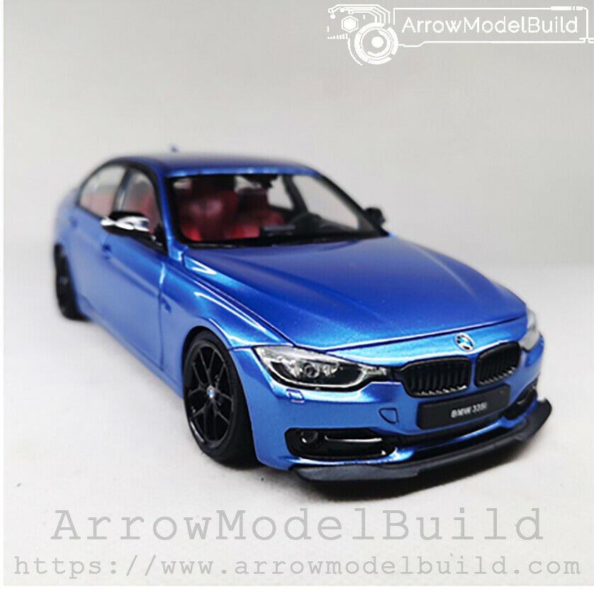 ArrowModelBuild BMW 3 Series (Blue) Red & Black Built & Painted 1/24 Model Kit