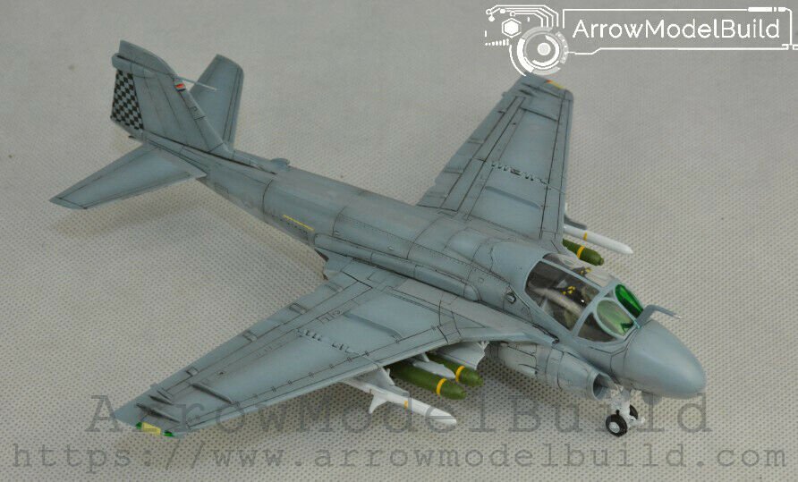 ArrowModelBuild Italy/American A-6E Aircraft Built & Painted 1/72 Model Kit