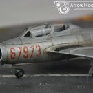 ArrowModelBuild Umige-15uti mig-15 uti Trainer Built & Painted 1/72 Model Kit