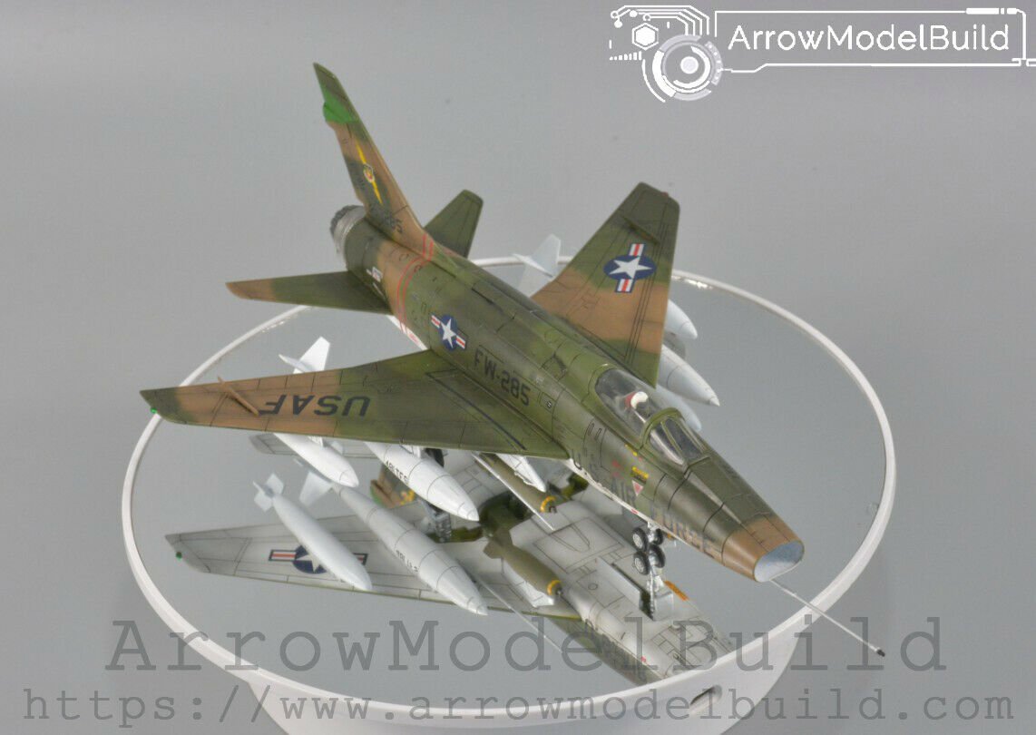 ArrowModelBuild HM F-100d Built & Painted 1/72 Model Kit