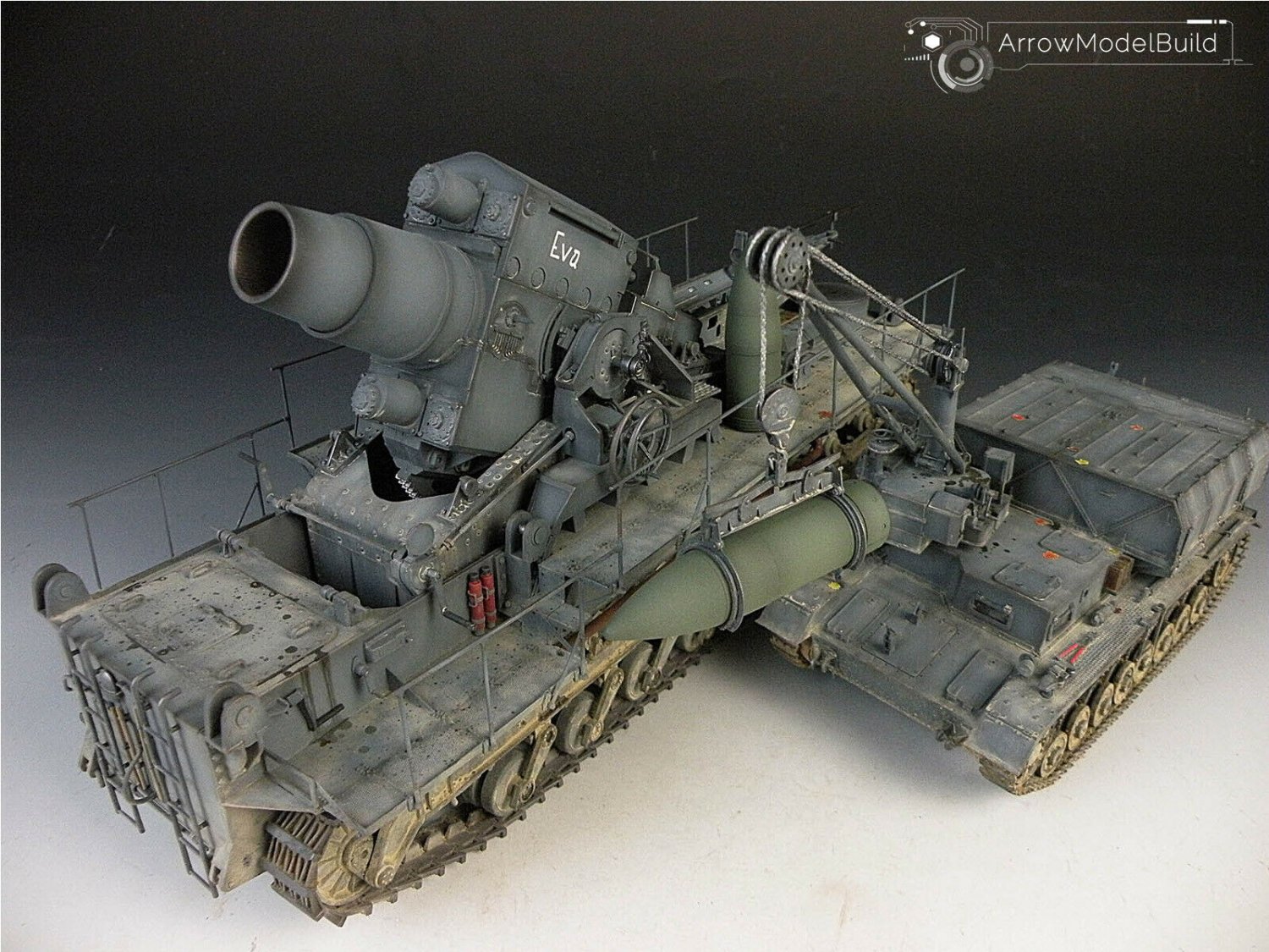 ArrowModelBuild Karl Heavy Mortar Built & Painted 1/35 Model Kit