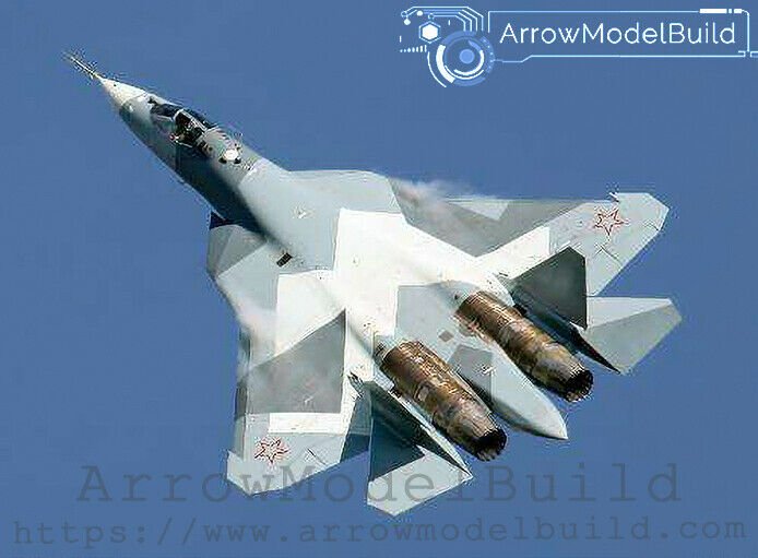 ArrowModelBuild Russian T-50 Fighter Jet Built & Painted 1/72 Model Kit
