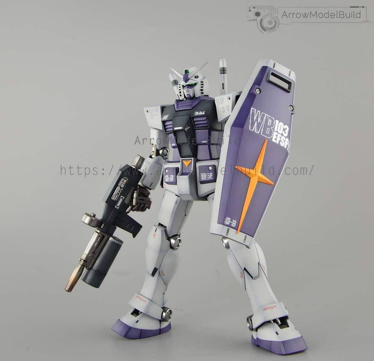 ArrowModelBuild G3 Gundam ver 2.0 Built & Painted MG 1/100 Model Kit