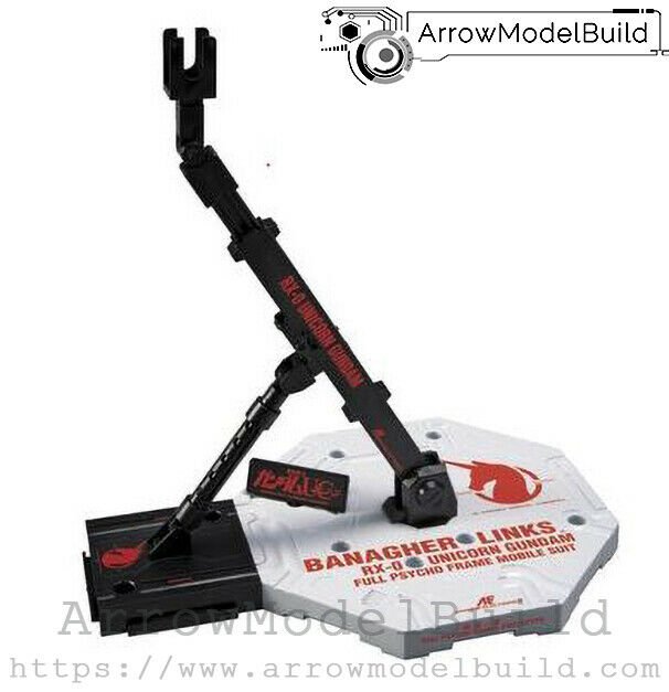 ArrowModelBuild Elegant White Stand Built and Painted MG/HG/RG Model Kit