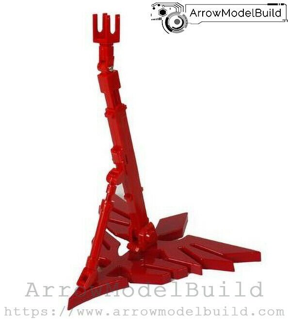 ArrowModelBuild Mystery Red Universal Stand Built and Painted MG/HG/RG Model Kit