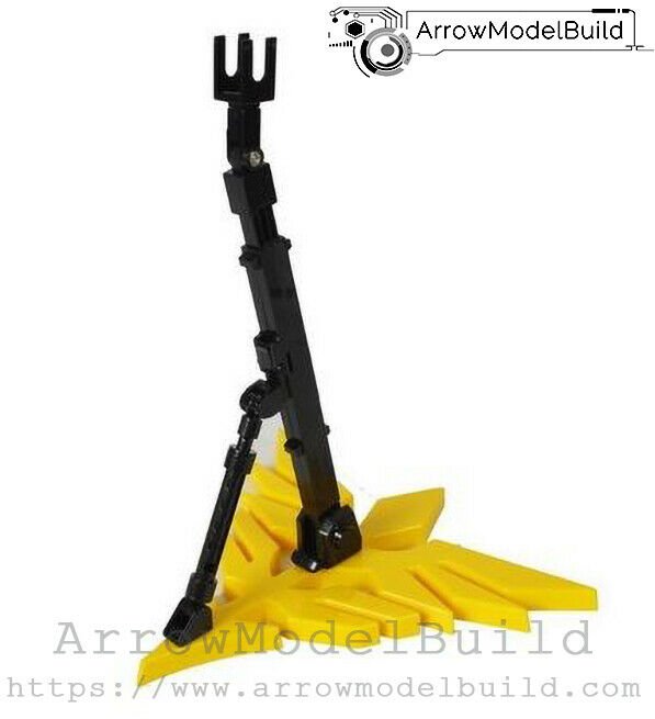 ArrowModelBuild Sunny Yellow Universal Stand Built & Painted MG/HG/RG Model Kit