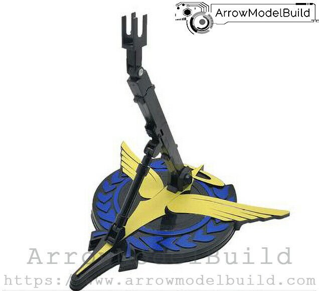 ArrowModelBuild Black & Yellow Stand Built and Painted 1/100 1/144 Model Kit