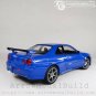ArrowModelBuild Nissan R34 (Blue) Built & Painted 1/24 Model Kit