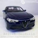 ArrowModelBuild Alfa Romeo Giulia Blue Wheels Built & Painted 1/24 Model Kit