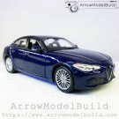 ArrowModelBuild Alfa Romeo Giulia (Blue) Built & Painted 1/24 Model Kit