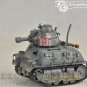 ArrowModelBuild Meng Q Version Tank French Soma s35 Built & Painted 1/72 Model Kit