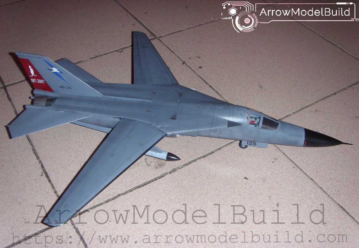 ArrowModelBuild F-111 Aardvark Fighter Bomber Built & Painted 1/72 Model Kit