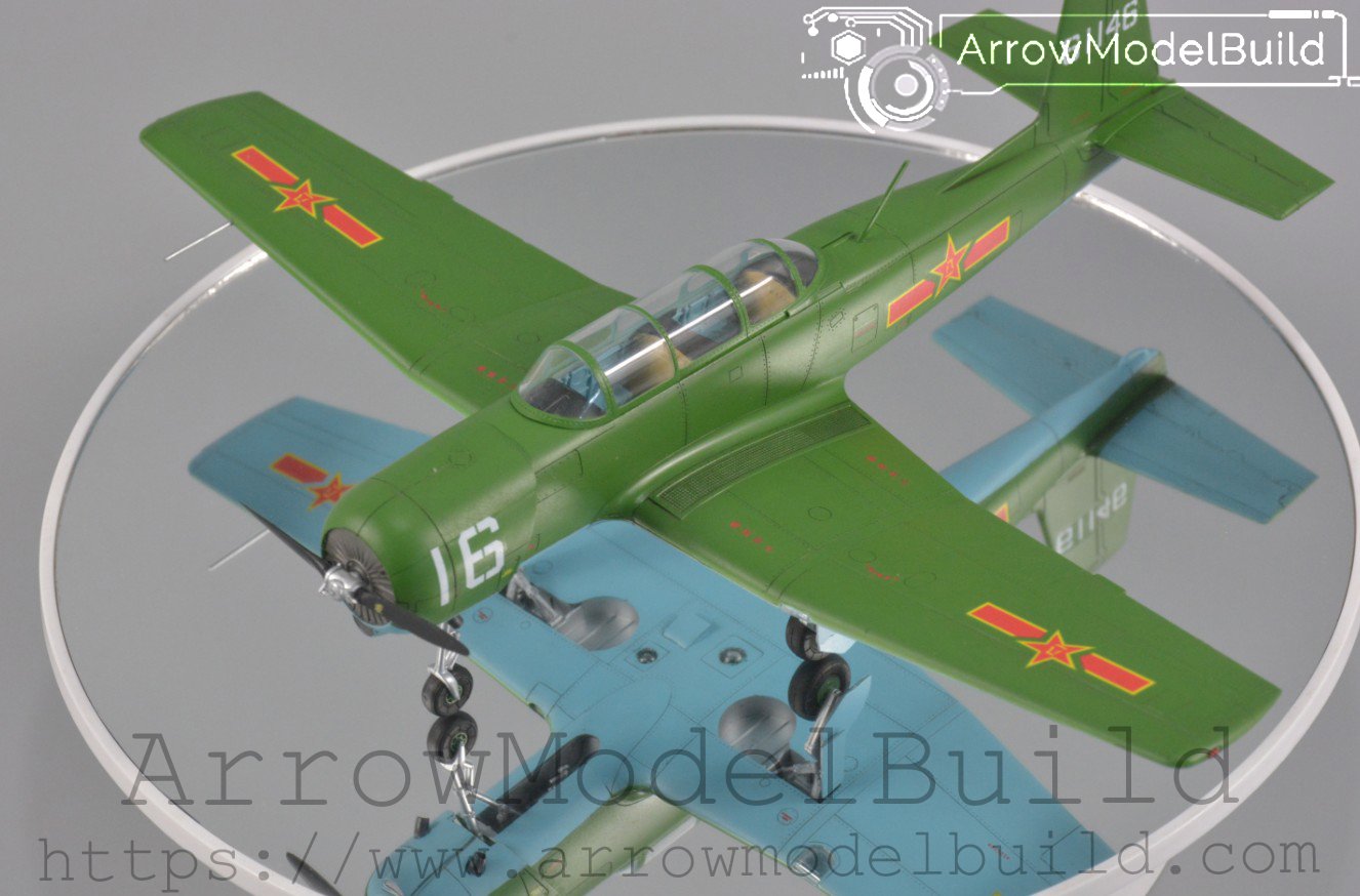 ArrowModelBuild Six Trainer Trumpeter Built & Painted 1/48 Model Kit