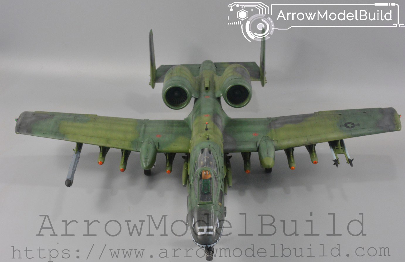 ArrowModelBuild A-10A Lightning Warthog Attack Built & Painted 1/32 Model Kit