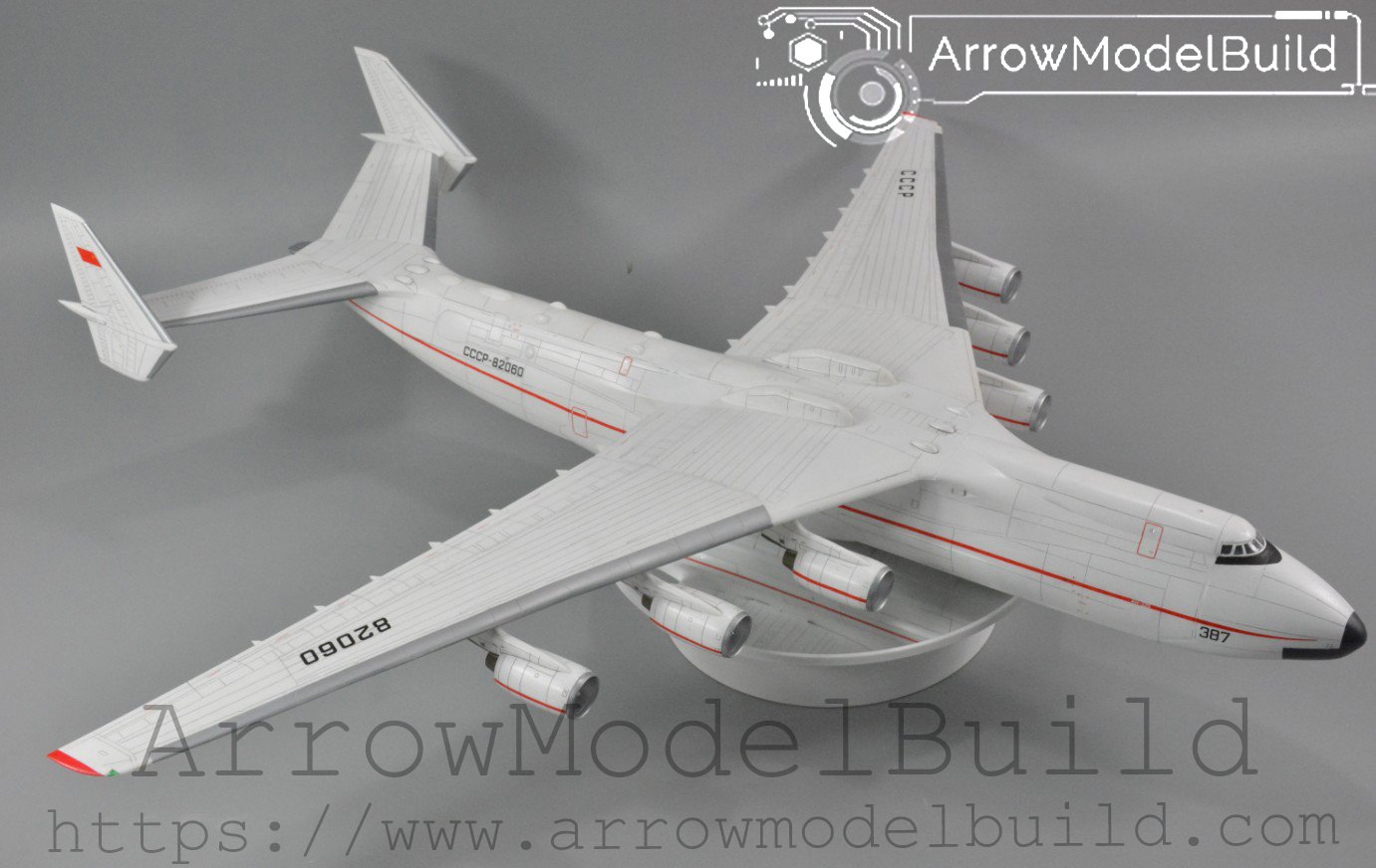 ArrowModelBuild Red Star AN-225 An-225 Dream Built & Painted 1/144 Model Kit