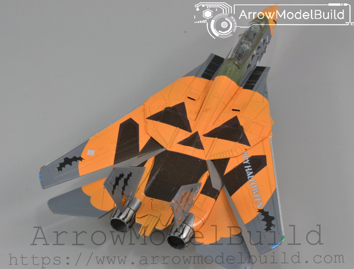ArrowModelBuild F14 Halloween Pumpkin Ace Air Built & Painted 1/72 Model Kit