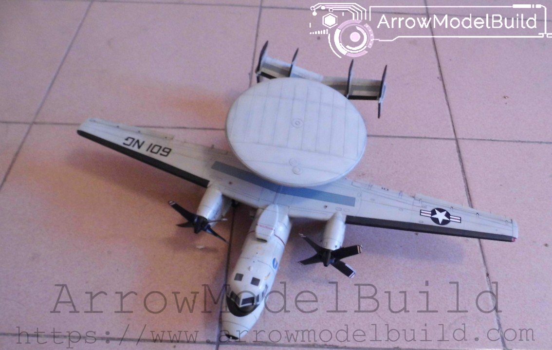 ArrowModelBuild E-2C Hawkeye Early Warning Aircraft Built & Painted 1/48 Model Kit