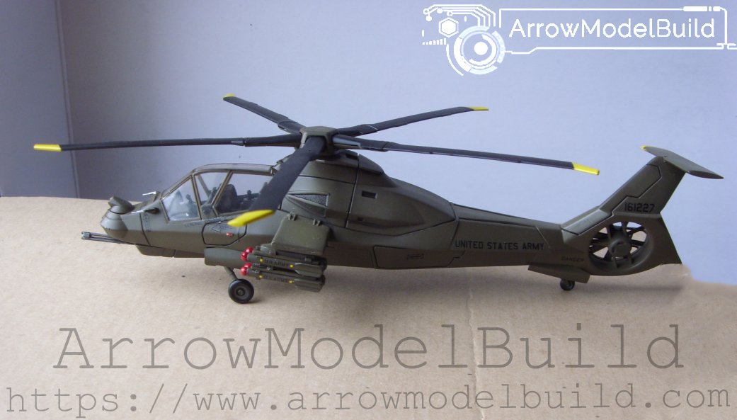 ArrowModelBuild Comanche Rah66 Stealth Helicopter Built & Painted 1/72 Model Kit