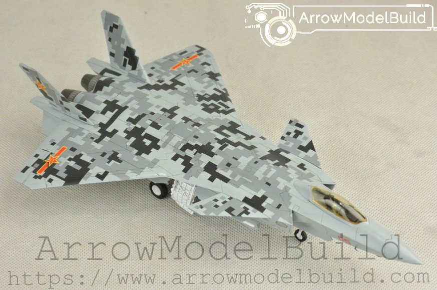 ArrowModelBuild J-20 Digital Camouflage Raptor Built & Painted 1/72 Model Kit