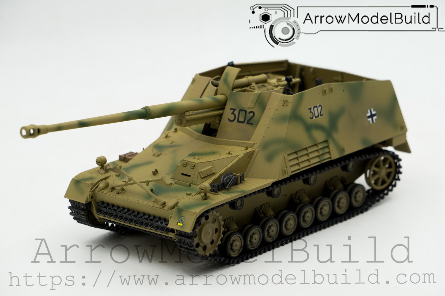 ArrowModelBuild Hufeng Hornet Self-Propelled Built & Painted 1/35 Model Kit