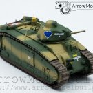 ArrowModelBuild French Char B1 Bis Heavy Tank Built & Painted 1/35 Model Kit