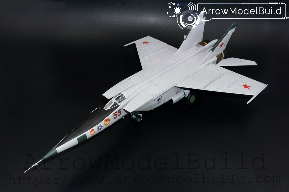 ArrowModelBuild Hasegawa MIG25 Built & Painted 1/48 Model Kit