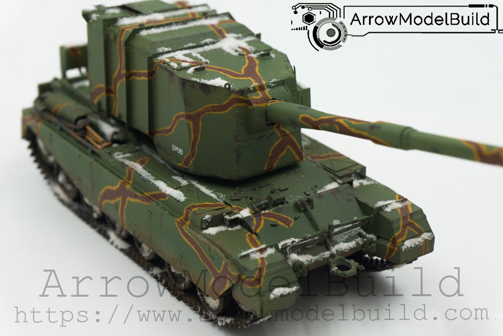 ArrowModelBuild Ace FV4005 183mm Tank Destroyer Built and Painted 1/72 Model Kit