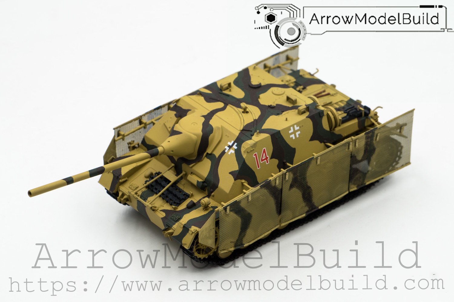 ArrowModelBuild L70 A No. 4 Fighter Jet Built & Painted 1/35 Model Kit