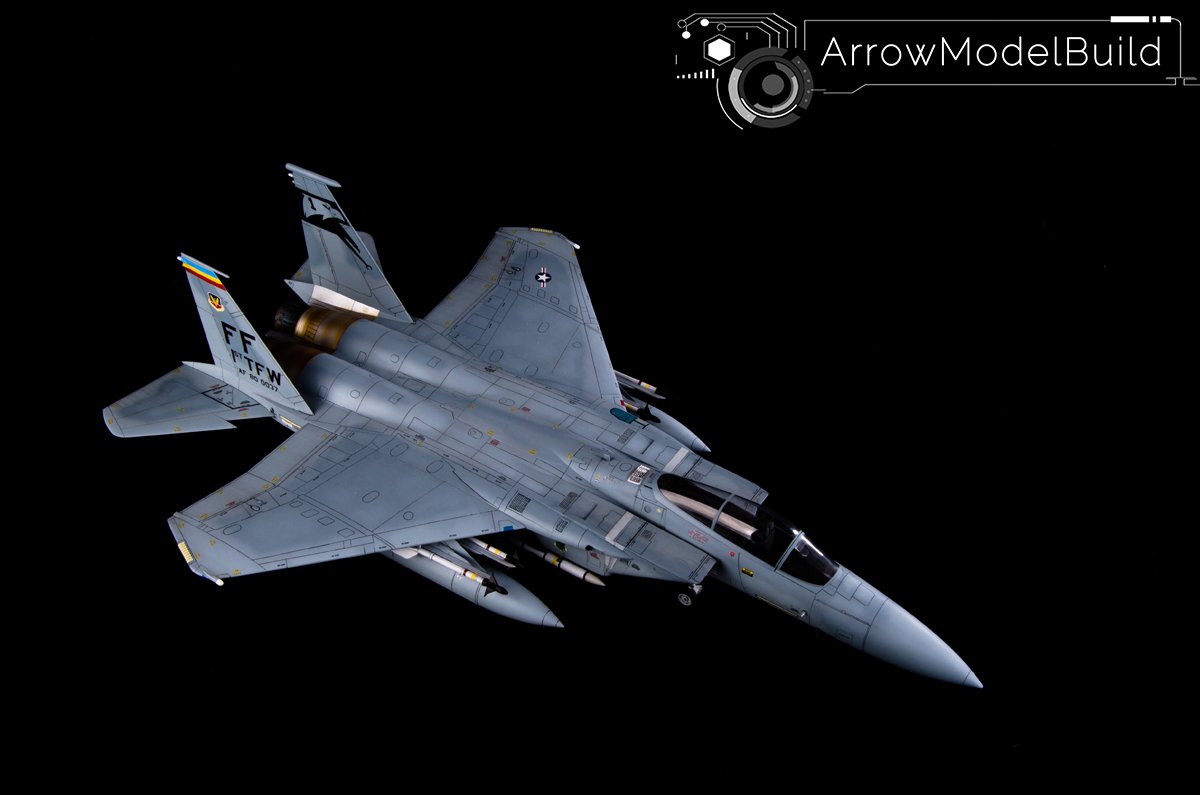 ArrowModelBuild Hasegawa American F-15C Eagle Fighter Built & Painted 1/48 Model Kit