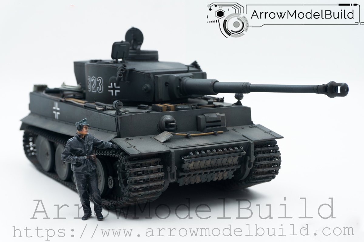 ArrowModelBuild Full Internal Frame Tiger Early Built & Painted 1/35 Model Kit