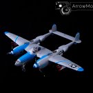 ArrowModelBuild Hasegawa P-38J Lightning Fighter Built & Painted 1/48 Model Kit