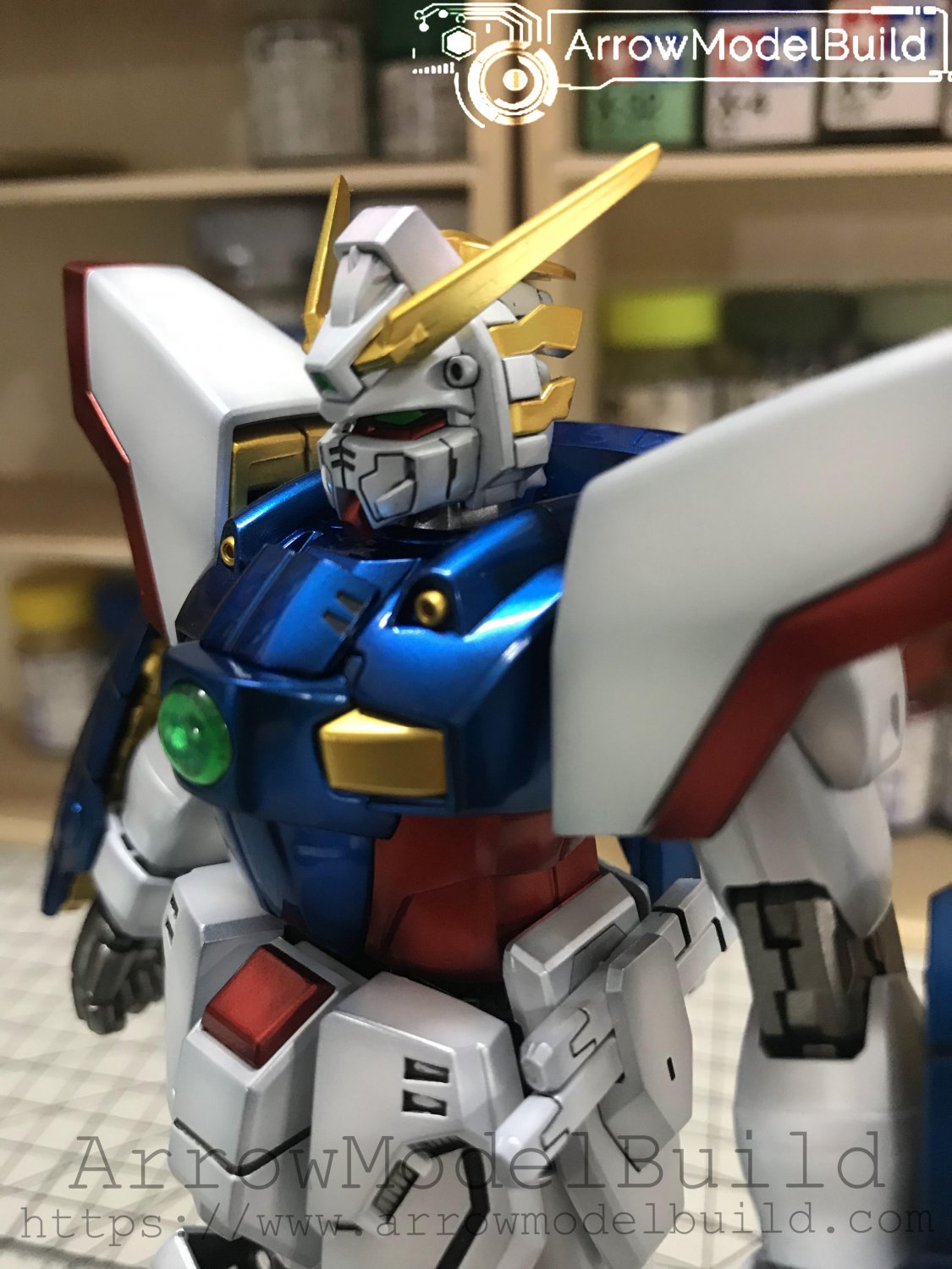 ArrowModelBuild Flash Gundam Built & Painted MG 1/100 Model Kit