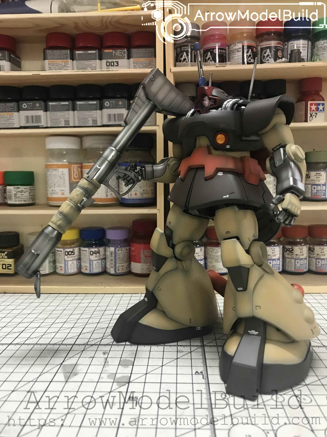 ArrowModelBuild Dowadge Built & Painted MG 1/100 Model Kit