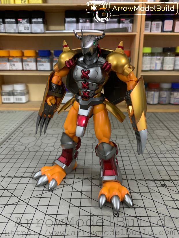 ArrowModelBuild WarGreymon Figure Rise Built & Painted Model Kit