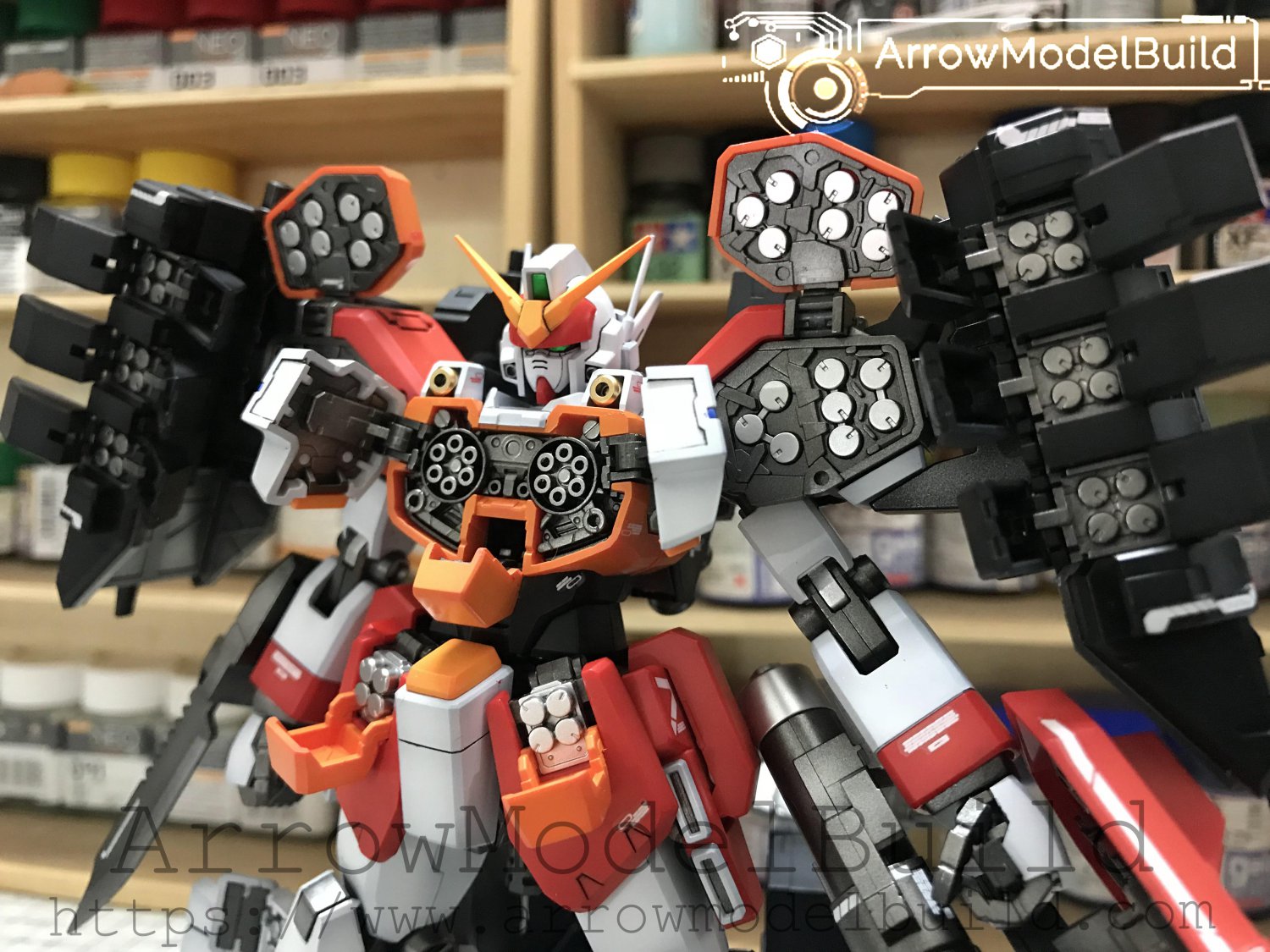 ArrowModelBuild Heavyarms Gundam EW (IGEL Unit) Built & Painted MG 1/100 Model Kit