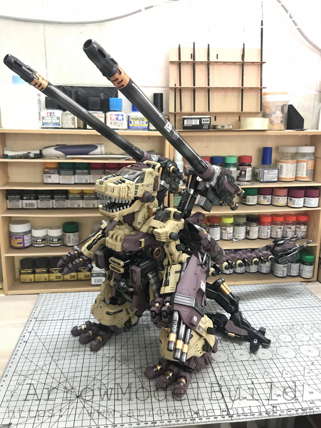 Arrowmodelbuild Zoids Gojulas Built Painted Mg Model Kit