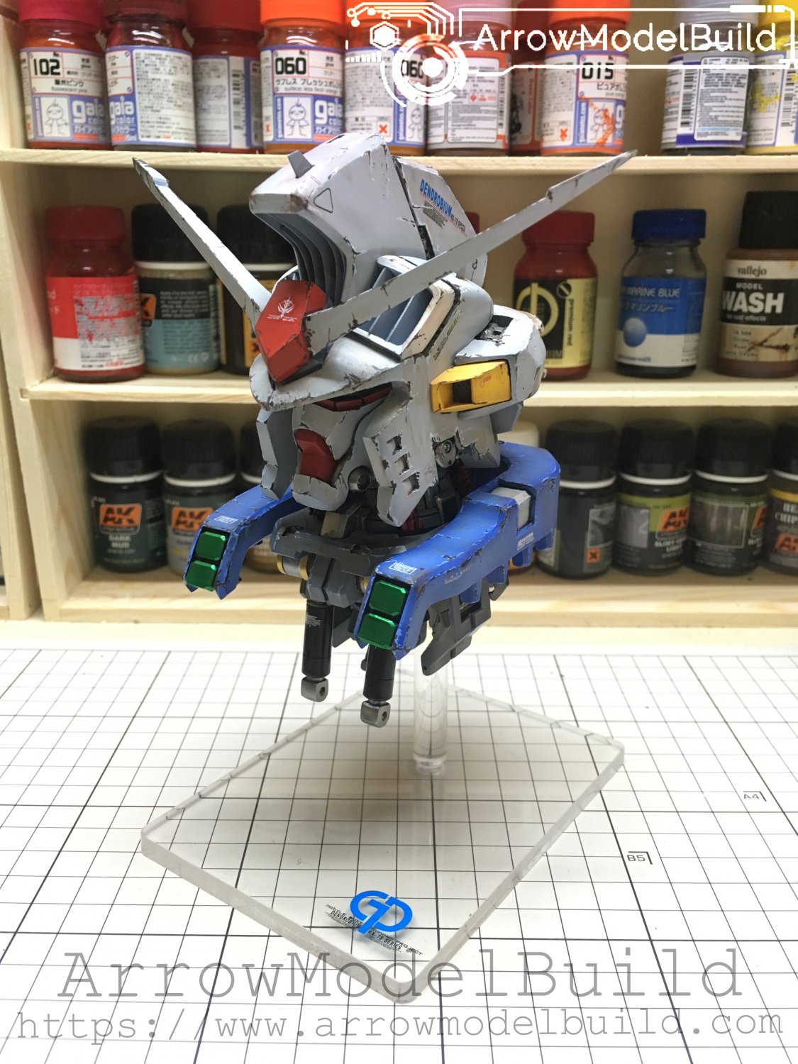 ArrowModelBuild GP02 Gundam Head Built & Painted 1/35 Model Kit
