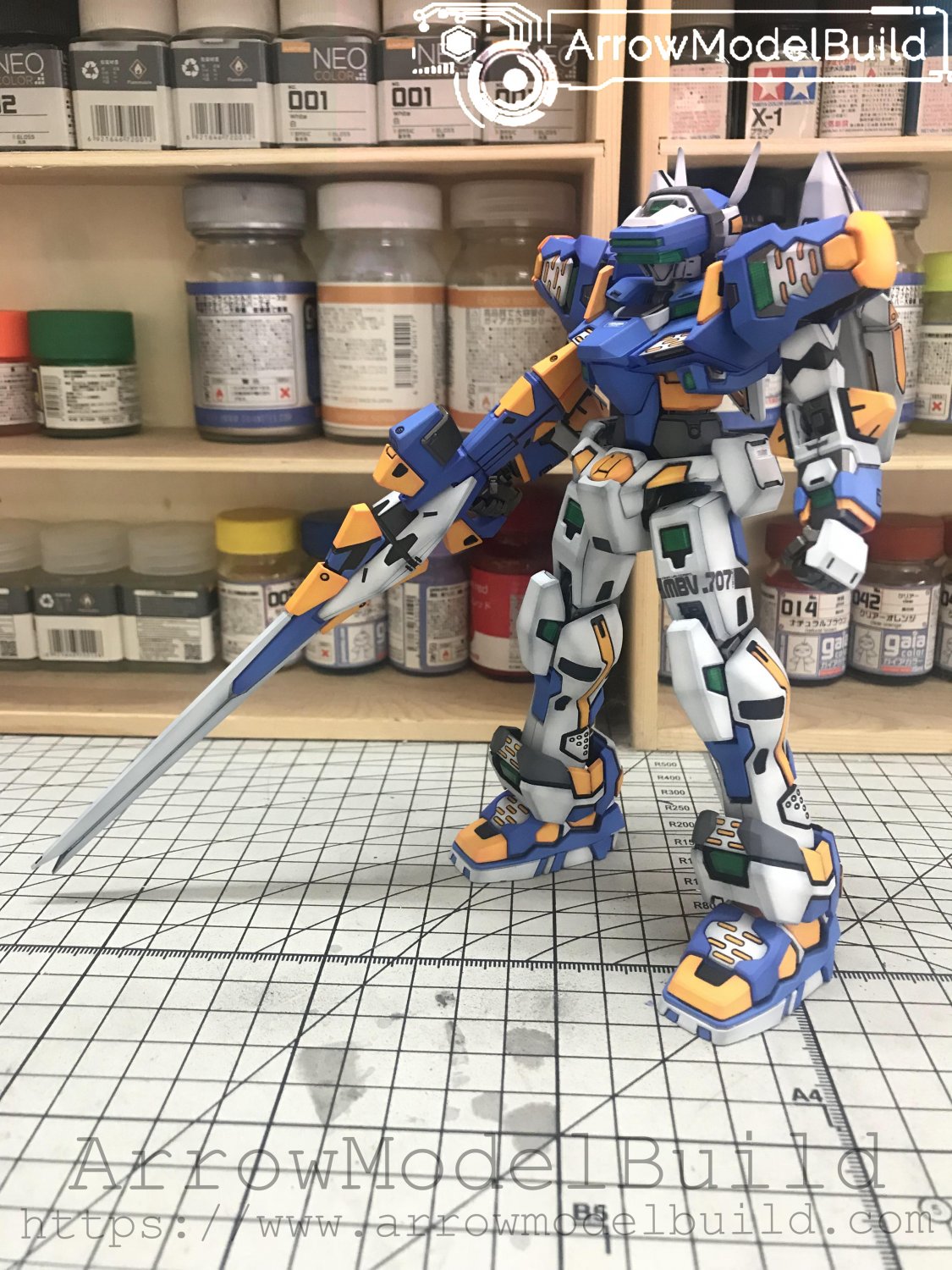 ArrowModelBuild Virtual On VR01 Built & Painted Model Kit