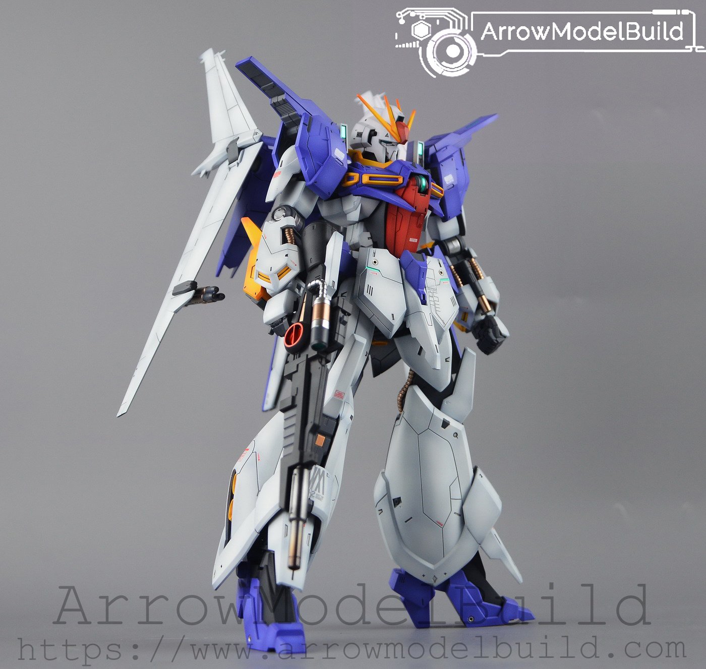 ArrowModelBuild Gundam Lindwurm Built & Painted RE 1/100 Model Kit