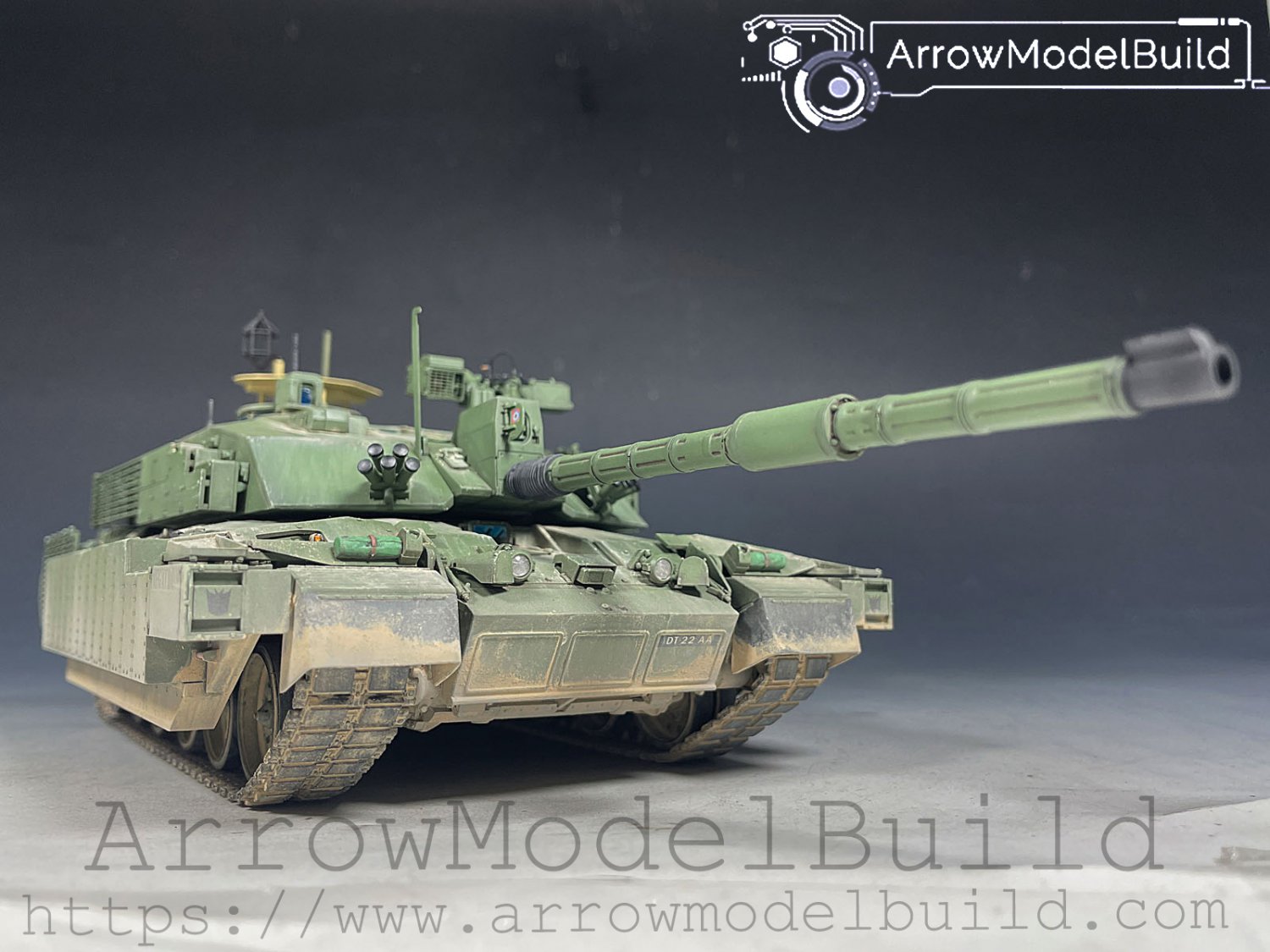 ArrowModelBuild Challenger 2 (Sand) Built & Painted 1/35 Model Kit