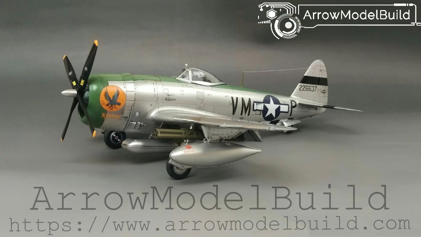ArrowModelBuild P-47D Fighter Built & Painted 1/32 Model Kit