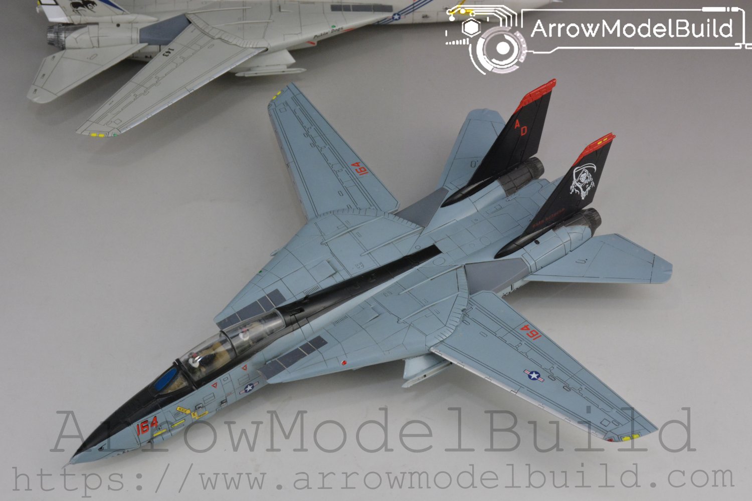 ArrowModelBuild F-14 Grim Reaper Built & Painted 1/72 Model Kit